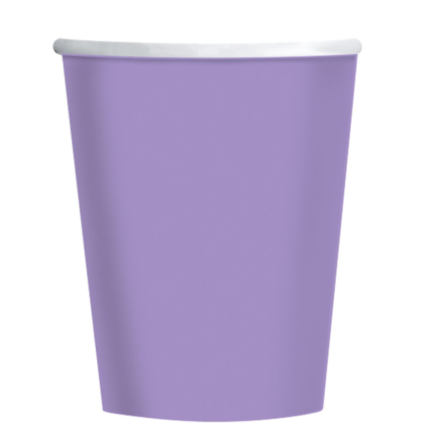 Purple Paper Cups, Pack of 8