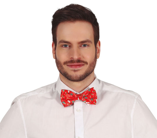 Red Christmas Bow Tie