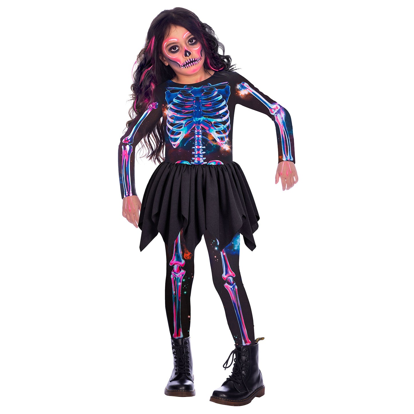 Skeleton Girl Sustainable Costume