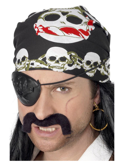 Pirate Bandanna. Black