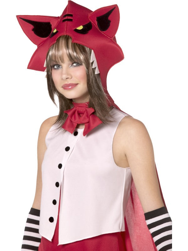 Rebel Toons Red Riding Hood Costume includes dress, cape with hood, leggings and gloves