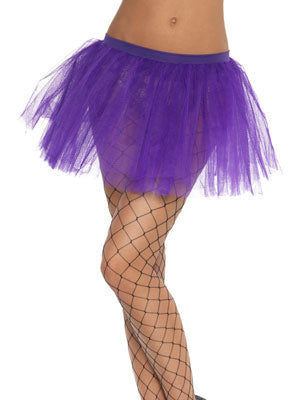 Tutu Underskirt. Purple, 4 Layers. 30cm Long. Will fit waist size up to 86cm (34inches)