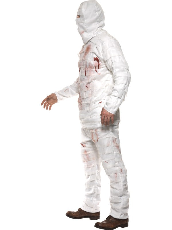 Mummy Halloween Costume includes top, trousers and headpiece