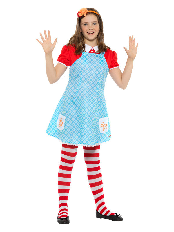 Enid Blyton Famous Five Anne Costume includes dress, tights and headband