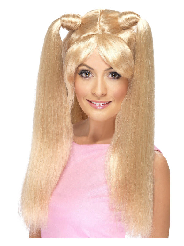 Spice Girls Baby Power Wig. Blonde with pony tails.