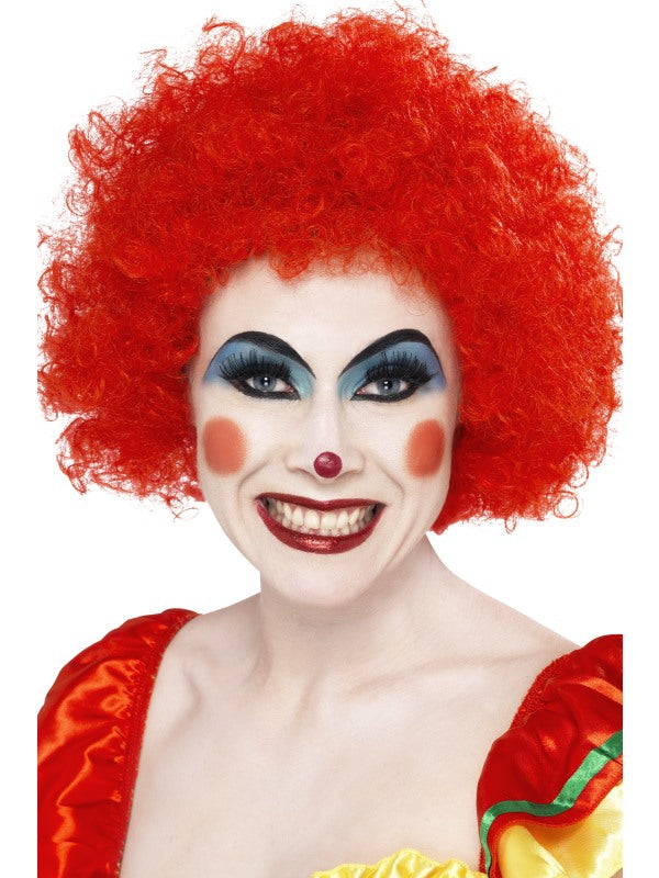 Red 70s Funky Afro Disco Wig / Clown Wig