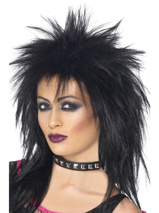 Rock Diva Wig. Black