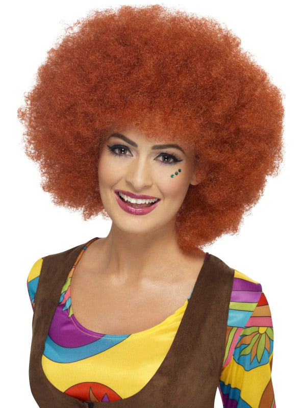 60s Afro Wig Auburn
