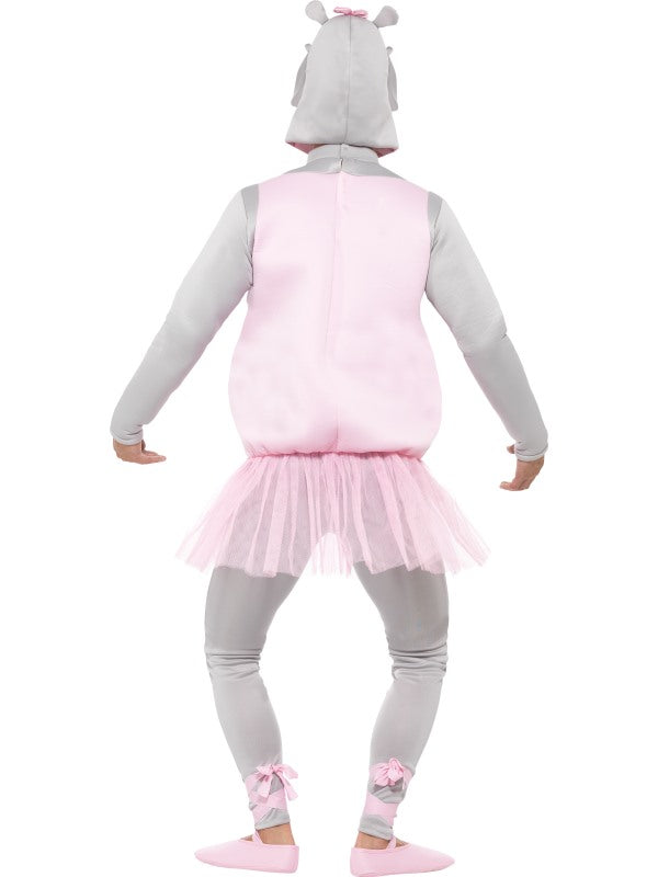 Ballerina Hippo Fancy Dress Costume includes foam bonded bodysuit| trousers| headpiece and shoe covers