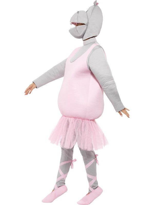 Ballerina Hippo Fancy Dress Costume includes foam bonded bodysuit| trousers| headpiece and shoe covers
