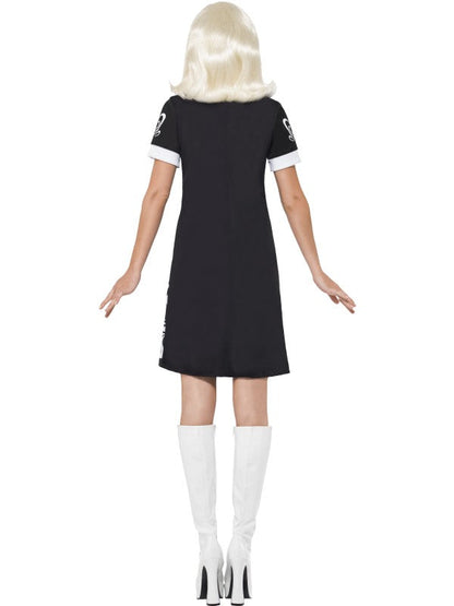 Monochrome Missy Costume includes black and white shift dress