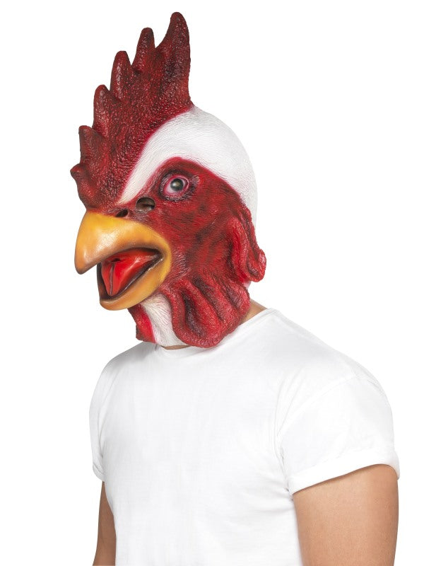 Full Overhead Chicken Mask, Latex