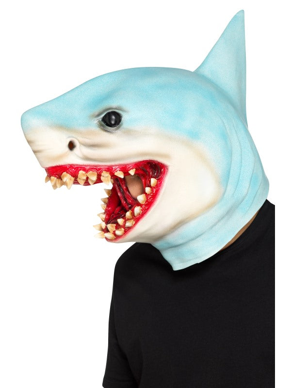 Full Overhead Shark Mask, Latex