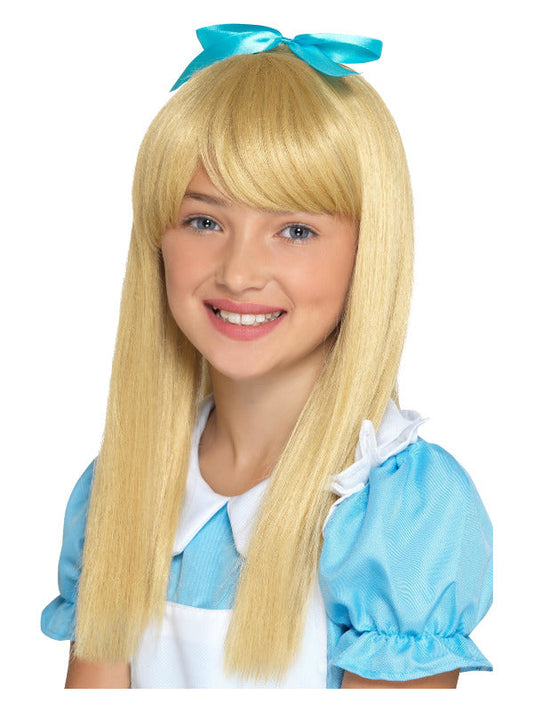 Child Blonde Wonderland Princess Wig