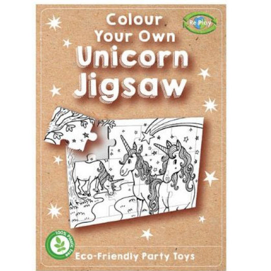 Colour Your Own Unicorn Jigsaw
