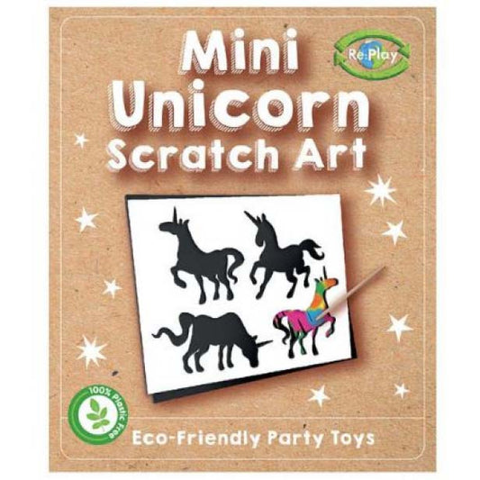 Unicorn Mini Scratch Art