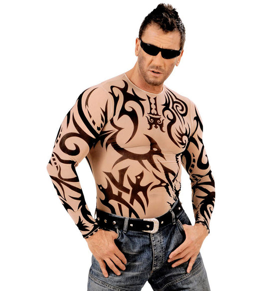 Tribal Tattoo Natural Look Shirt